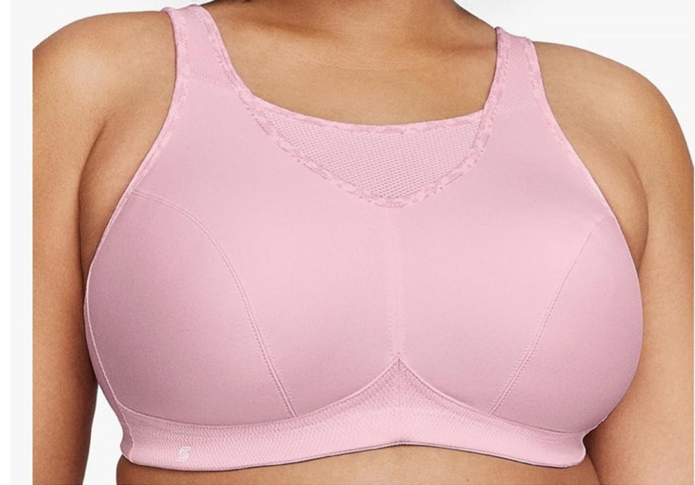 Glamorise 1066 No-Bounce Camisole sports bra pink size 44D